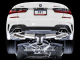 AWE Tuning 2019+ BMW M340i (G20) Resonated Touring Edition Exhaust (Use OE Tips) thumbnail 7