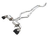 AWE Tuning 2019+ BMW M340i (G20) Resonated Touring Edition Exhaust - Quad Diamond Black Tips thumbnail 2