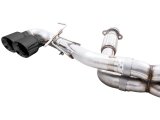 AWE Tuning 2020 Chevrolet Corvette (C8) Track Edition Exhaust - Quad Diamond Black Tips thumbnail 8