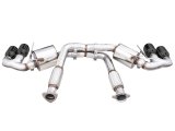 AWE Tuning 2020 Chevrolet Corvette (C8) Touring Edition Exhaust - Quad Diamond Black Tips thumbnail 9