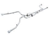 AWE Tuning 2021 RAM 1500 TRX 0FG Cat-Back Exhaust - Chrome Silver Tips thumbnail 2