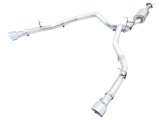 AWE Tuning 19-21 RAM 1500 5.7L (w/Cutouts) 0FG Dual Rear Exit Cat-Back Exhaust - Chrome Silver Tips thumbnail 2