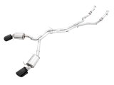 AWE Tuning Audi B9.5 RS 5 Coupe Non-Resonated Touring Edition Exhaust - RS-Style Diamond Black Tips thumbnail 1