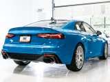 AWE Tuning Audi B9.5 RS 5 Coupe Non-Resonated Touring Edition Exhaust - RS-Style Diamond Black Tips thumbnail 3
