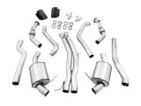 AWE Tuning Audi B9.5 RS 5 Coupe Non-Resonated Touring Edition Exhaust - RS-Style Diamond Black Tips thumbnail 8
