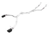 AWE Tuning Audi B9.5 RS5 Sportback Non-Resonated Track Edition Exhaust - RS-Style Diamond Blk Tips thumbnail 1