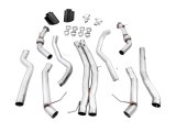 AWE Tuning Audi B9.5 RS5 Sportback Non-Resonated Track Edition Exhaust - RS-Style Diamond Blk Tips thumbnail 4