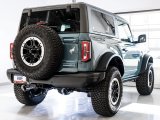 AWE Tuning 2021+ Ford Bronco 0FG Dual Rear Exit Exhaust w/Chrome Silver Tips & Bash Guard thumbnail 7