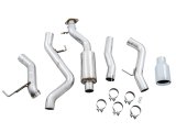 AWE Tuning 2021+ Ford Bronco 0FG Single Rear Exit Exhaust w/Chrome Silver Tip & Bash Guard thumbnail 5