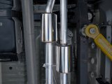 AWE Tuning 4th Gen GM 1500 6.2L 0FG Cat-Back Split Rear Exit (w/ Bumper Cutouts) - Quad Chrome Tips thumbnail 6