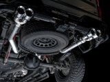 AWE Tuning 4th Gen GM 1500 6.2L 0FG Cat-Back Split Rear Exit (w/ Bumper Cutouts) - Quad Chrome Tips thumbnail 9