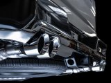 AWE Tuning 4th Gen GM 1500 5.3L 0FG Cat-Back Split Rear Exit (w/ Bumper Cutouts) - Quad Chrome Tips thumbnail 7