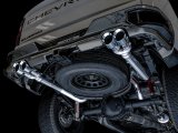 AWE Tuning 4th Gen GM 1500 5.3L 0FG Cat-Back Split Rear Exit (w/ Bumper Cutouts) - Quad Chrome Tips thumbnail 9