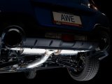 AWE Tuning Subaru BRZ/ Toyota GR86/ Toyota 86 Touring Edition Cat-Back Exhaust- Diamond Black Tips thumbnail 7