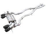 AWE Tuning SwitchPath Cat-Back Exhaust for BMW G8X M3/M4 - Diamond Black Tips thumbnail 3