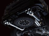 AWE Tuning 22-23 GMC Sierra 1500 AT4X 6.2L 0FG Catback Split Dual (Flat Bumper) - Chrome Silver Tips thumbnail 6
