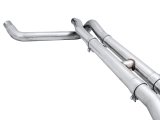 AWE Tuning 22-23 GMC Sierra 1500 AT4X 6.2L 0FG Catback Split Dual (Flat Bumper) - Chrome Silver Tips thumbnail 8