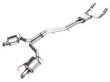 AWE Tuning Audi 2019-2023 C8 A6/A7 3.0T Touring Edition Cat-Back Exhaust- Turn Downs thumbnail 1