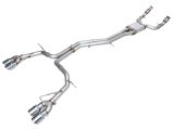 AWE Tuning 19-23 Audi C8 S6/S7 2.9T V6 AWD Track Edition Exhaust - Chrome Silver Tips thumbnail 2