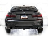 AWE Tuning 19-23 BMW 330i / 21-23 BMW 430i Base G2X Touring Axle-Back Exhaust - Chrome Silver thumbnail 9