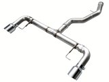 AWE Tuning 19-23 BMW 330i / 21-23 BMW 430i Base G2X Track Edition Axle-Back Exhaust - Chrome Silver thumbnail 1