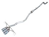 AWE Tuning 2023 Honda Civic Type R FL5 Track Edition Exhaust w/ Triple Chrome Silver Tips thumbnail 1