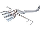 AWE Tuning 2023 Honda Civic Type R FL5 Track Edition Exhaust w/ Triple Chrome Silver Tips thumbnail 3