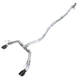 AWE Tuning 22+ Honda Civic Si/Acura Integra Track Edition Cat-Back Exhaust - Dual Diamond Black Tips thumbnail 1