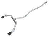 AWE Tuning 22+ Honda Civic Si/Acura Integra Track Edition Cat-Back Exhaust - Dual Diamond Black Tips thumbnail 2