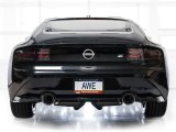 AWE Tuning 2023 Nissan Z RZ34 RWD Track Edition Cat-Back Exhaust System w/ Chrome Silver Tips thumbnail 3