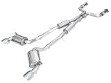 AWE Tuning 2023 Nissan Z RZ34 RWD Touring Edition Cat-Back Exhaust System w/ Chrome Silver Tips thumbnail 1