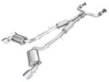 AWE Tuning 2023 Nissan Z RZ34 RWD Touring Edition Cat-Back Exhaust System w/ Chrome Silver Tips thumbnail 2