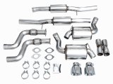 AWE Tuning 2023 Nissan Z RZ34 RWD Touring Edition Cat-Back Exhaust System w/ Chrome Silver Tips thumbnail 5