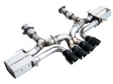 AWE Tuning 2023 C8 Corvette Z06 SwitchPath Cat-Back Exhaust - Diamond Black Tips thumbnail 6