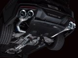 AWE 2024 Ford Mustang Dark Horse S650 RWD Track Edition Cat-Back Exhaust w/ Quad Chrome Silver Tips thumbnail 2