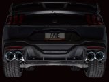 AWE 2024 Ford Mustang Dark Horse S650 RWD Track Edition Cat-Back Exhaust w/ Quad Chrome Silver Tips thumbnail 6