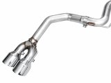 AWE 2024 Ford Mustang Dark Horse S650 RWD Track Edition Cat-Back Exhaust w/ Quad Chrome Silver Tips thumbnail 9