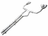 AWE 2024 Ford Mustang GT Fastback S650 RWD Track Edition Cat-Back Exhaust w/ Quad Chrome Silver Tips thumbnail 2