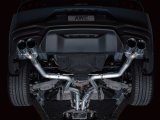 AWE 2024 Ford Mustang GT Fastback S650 RWD Track Edition Cat-Back Exhaust w/ Quad Chrome Silver Tips thumbnail 8