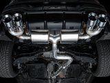 AWE Tuning MK8 Volkswagen Golf R 3in Touring Edition Quad Exhaust - Chrome Silver Tips thumbnail 3