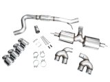 AWE Tuning MK8 Volkswagen Golf R 3in Touring Edition Quad Exhaust - Chrome Silver Tips thumbnail 8