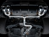 AWE Tuning MK8 Volkswagen Golf R 3in Track Edition Quad Exhaust - Chrome Silver Tips thumbnail 3
