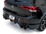 AWE Tuning MK8 Volkswagen Golf R 3in Touring Edition Quad Exhaust - Diamond Black Tips thumbnail 3