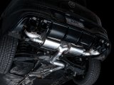 AWE Tuning MK8 Volkswagen Golf R 3in Touring Edition Quad Exhaust - Diamond Black Tips thumbnail 4