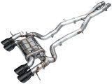 AWE Tuning 23-24 BMW G87 M2 SwitchPath Edition Exhaust - Diamond Black Tips thumbnail 1