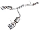 AWE Tuning 2022+ Porsche Macan 2.9TT Touring Edition Cat-Back Exhaust w/ Chrome Silver Tips thumbnail 1