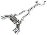 AWE Tuning 2021+ Cadillac CT4-V Blackwing SwitchPath Exhaust - Chrome Silver Tips thumbnail 1