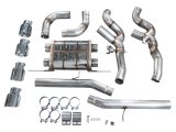 AWE Tuning 20-25 BMW X3 M/M Comp (F97) AWD SwitchPath Axle-Back Exhaust - Chrome Silver Tips thumbnail 2