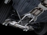 AWE Tuning 20-25 BMW X3 M/M Comp (F97) AWD SwitchPath Axle-Back Exhaust - Chrome Silver Tips thumbnail 3