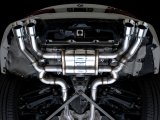 AWE Tuning 20-25 BMW X3 M/M Comp (F97) AWD SwitchPath Axle-Back Exhaust - Chrome Silver Tips thumbnail 5